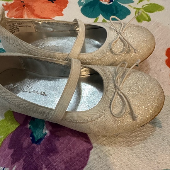 Nina Toddler Girls Ballet Slipper - Sz 10 - Picture 3 of 6